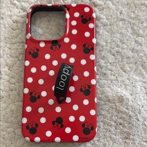 Loopy Case Red and Black Protective Phone Case